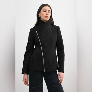 MARCELLA ESSEX COAT black  Jacket discontinued brand new never worn large